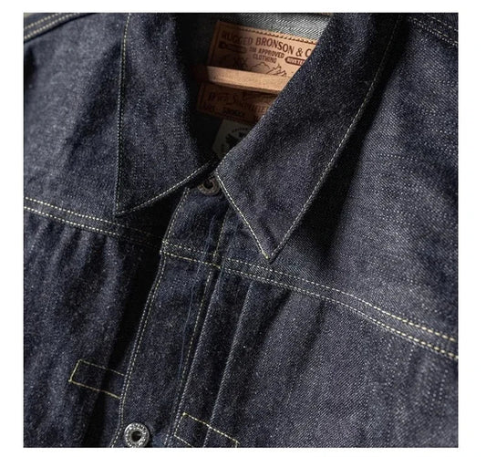 “Deltostinss RawEdge Premium Denim Jacket”