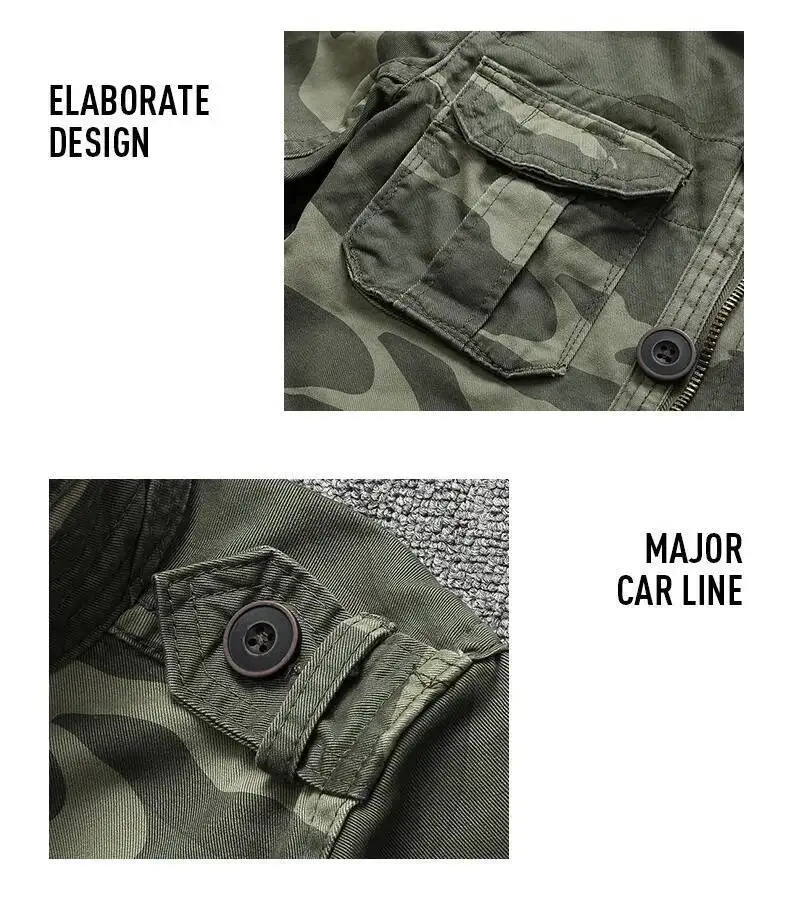 DELTOSTINSS Vintage Button-Up Field Jacket – Rugged Style with Modern Comfort