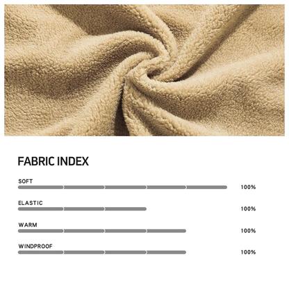 DELTOSTINSS Premium Sherpa-Lined Winter Jacket – Classic Comfort, Modern Style