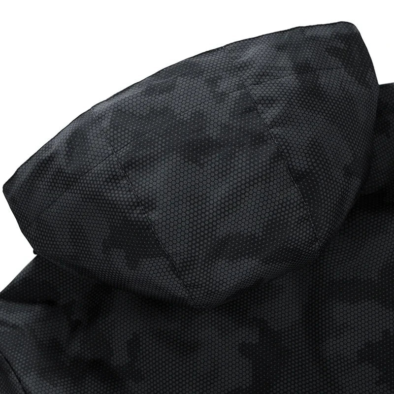 DELTOSTINSS Waterproof Camo Workwear Jacket – Bold Pattern • All-Weather Protection