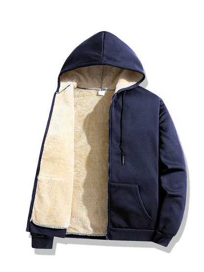 DELTOSTINSS Ultra-Warm Lambswool Fleece Hoodie – Premium Comfort for Winter