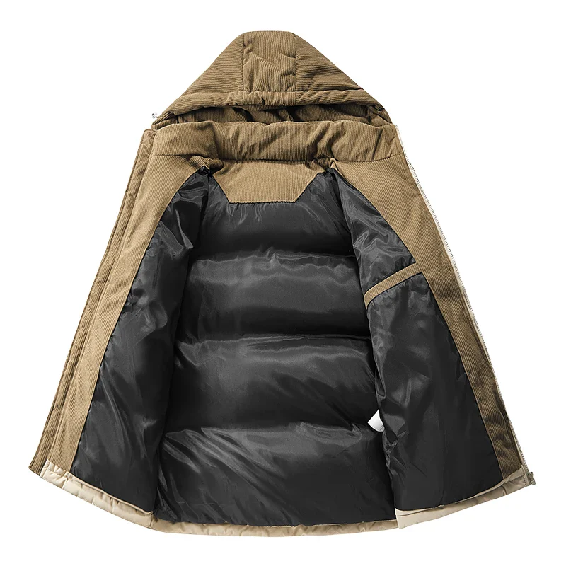 DELTOSTINSS Oversized Heavy Puffer Jacket – Ultimate Winter Warmth & Street Style