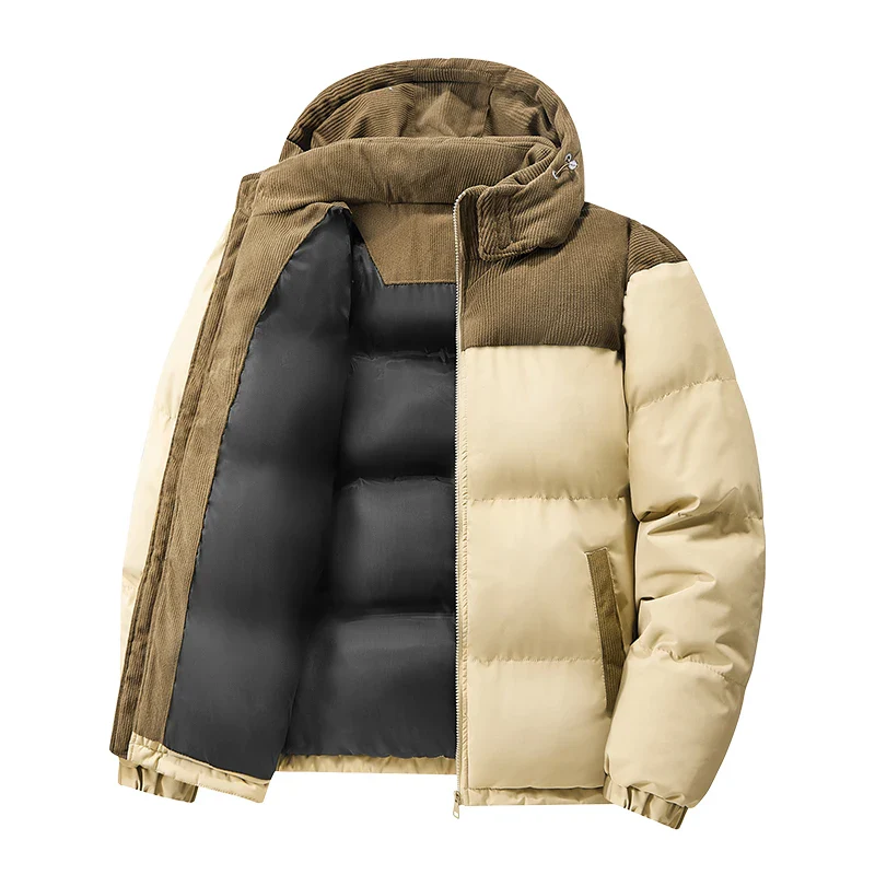 DELTOSTINSS Oversized Heavy Puffer Jacket – Ultimate Winter Warmth & Street Style