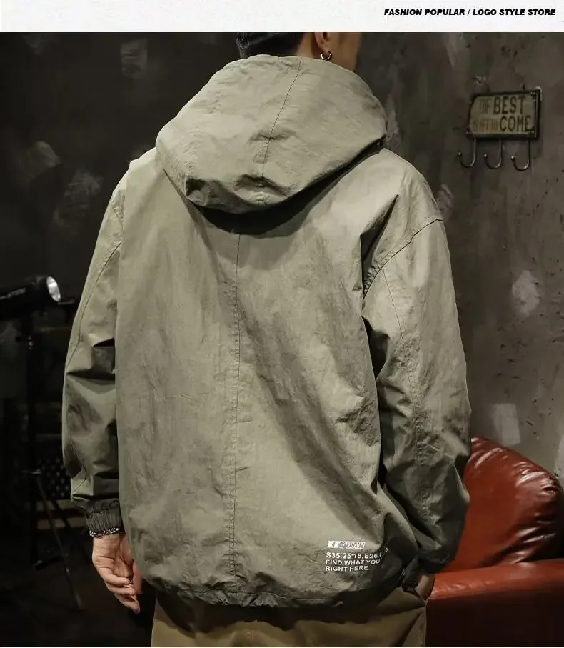 DELTOSTINSS Half-Zip Hooded Outdoor Jacket – Bold Street Style in Signature Pink