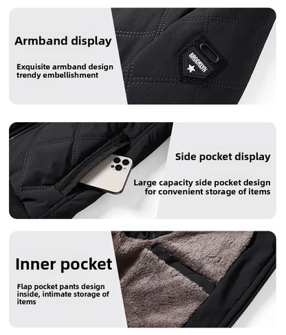 DELTOSTINSS Thickened Checkered Winter Jacket – Ultra-Warm • Stylish • Cold-Proof