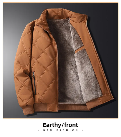 DELTOSTINSS Thickened Checkered Winter Jacket – Ultra-Warm • Stylish • Cold-Proof