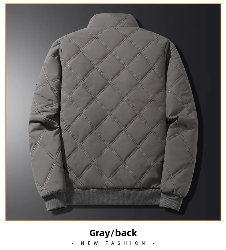 DELTOSTINSS Thickened Checkered Winter Jacket – Ultra-Warm • Stylish • Cold-Proof