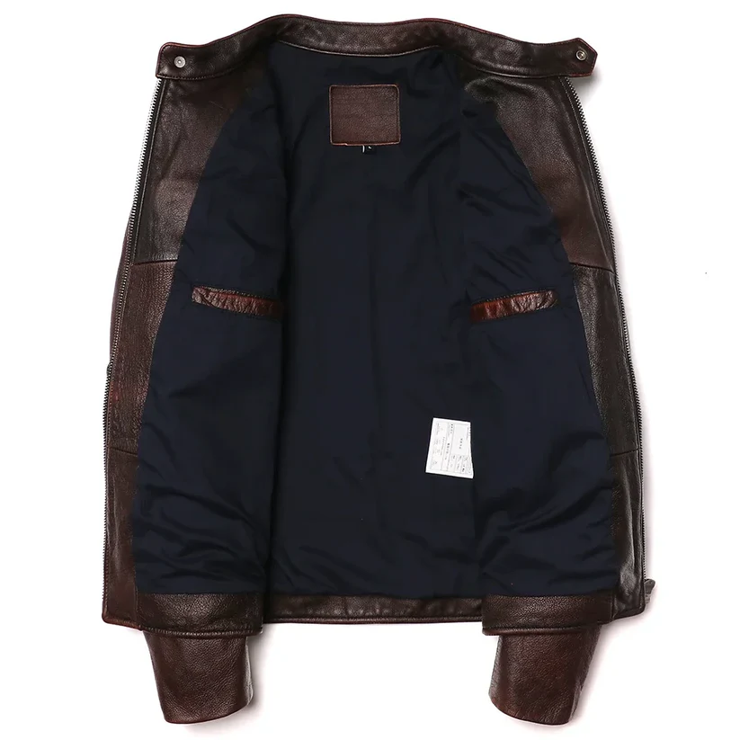 DELTOSTINSS Premium Black Biker Leather Jacket – Bold • Classic • Road-Ready