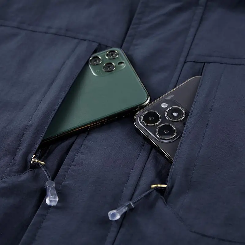 DELTOSTINSS Waterproof Windbreaker Workwear Jacket – Durable • Lightweight • All-Season Protection