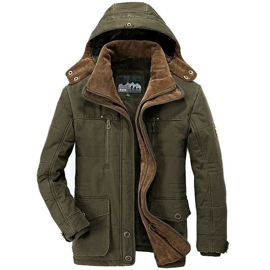DELTOSTINSS Heavy Winter Parka Jacket – Premium Warmth • Rugged Design • Cold-Weather Ready