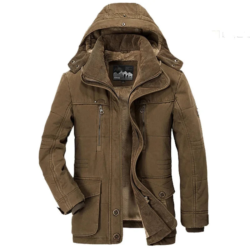 DELTOSTINSS Heavy Winter Parka Jacket – Premium Warmth • Rugged Design • Cold-Weather Ready