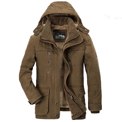 DELTOSTINSS Heavy Winter Parka Jacket – Premium Warmth • Rugged Design • Cold-Weather Ready