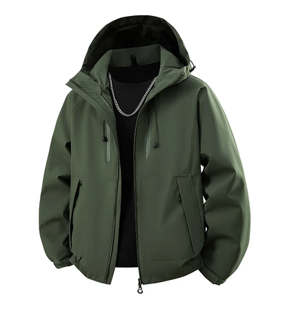 “Deltostinss Premium UrbanShield Windbreaker Jacket”