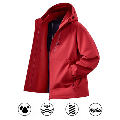 “Deltostinss Premium UrbanShield Windbreaker Jacket”