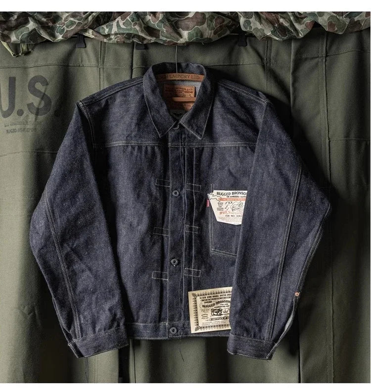 “Deltostinss RawEdge Premium Denim Jacket”