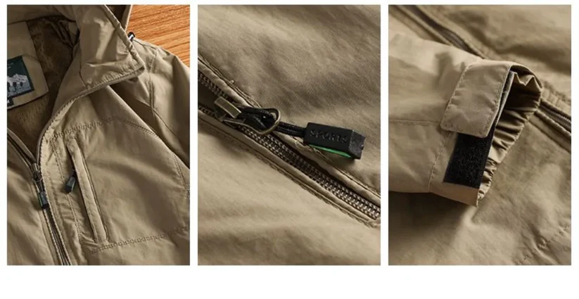 DELTOSTINSSS TrailShield Outdoor Windbreaker Jacket